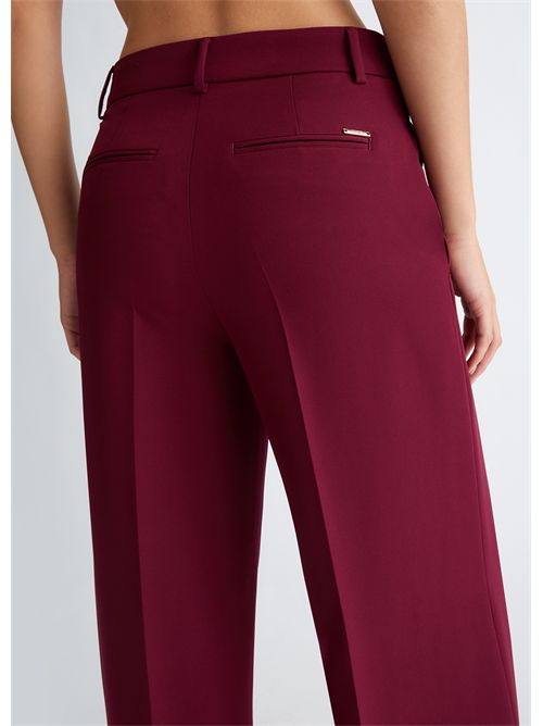 pants woman wine LIU JO | WF4278TS896/91529